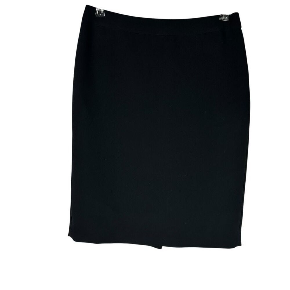 Talbots Crepe Pencil Skirt size 4 Black